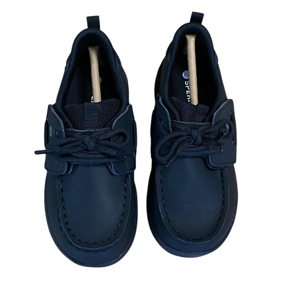 Sperry Boys Black Fairwater PLUSHWAVE™ Jr Boat Shoe - Picture 4 of 10